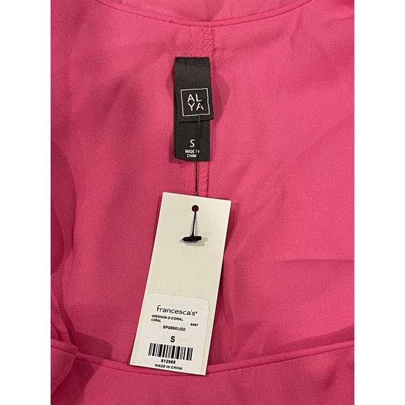 Alya Women’s NWT Pink Strappy Sheath Dress Size S Retails For $44.00 - Picture 5 of 7